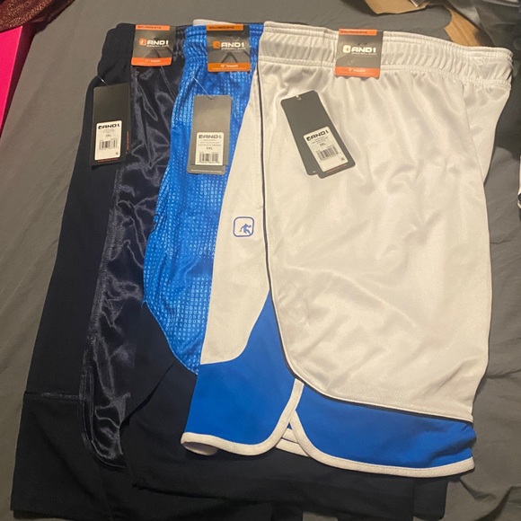 💜Bundle of 3 AND1 Men's Shorts Size:3XL - Picture 1 of 16